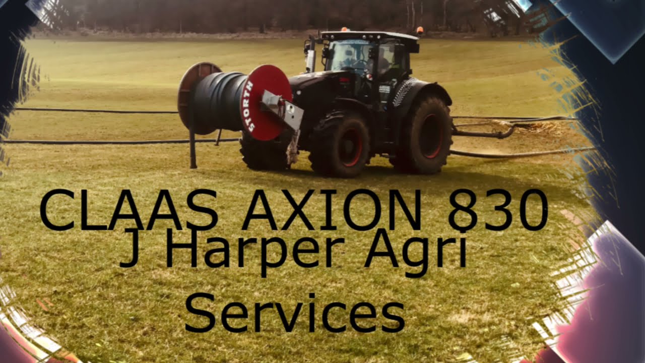 Claas Axion 830 Black Beauty