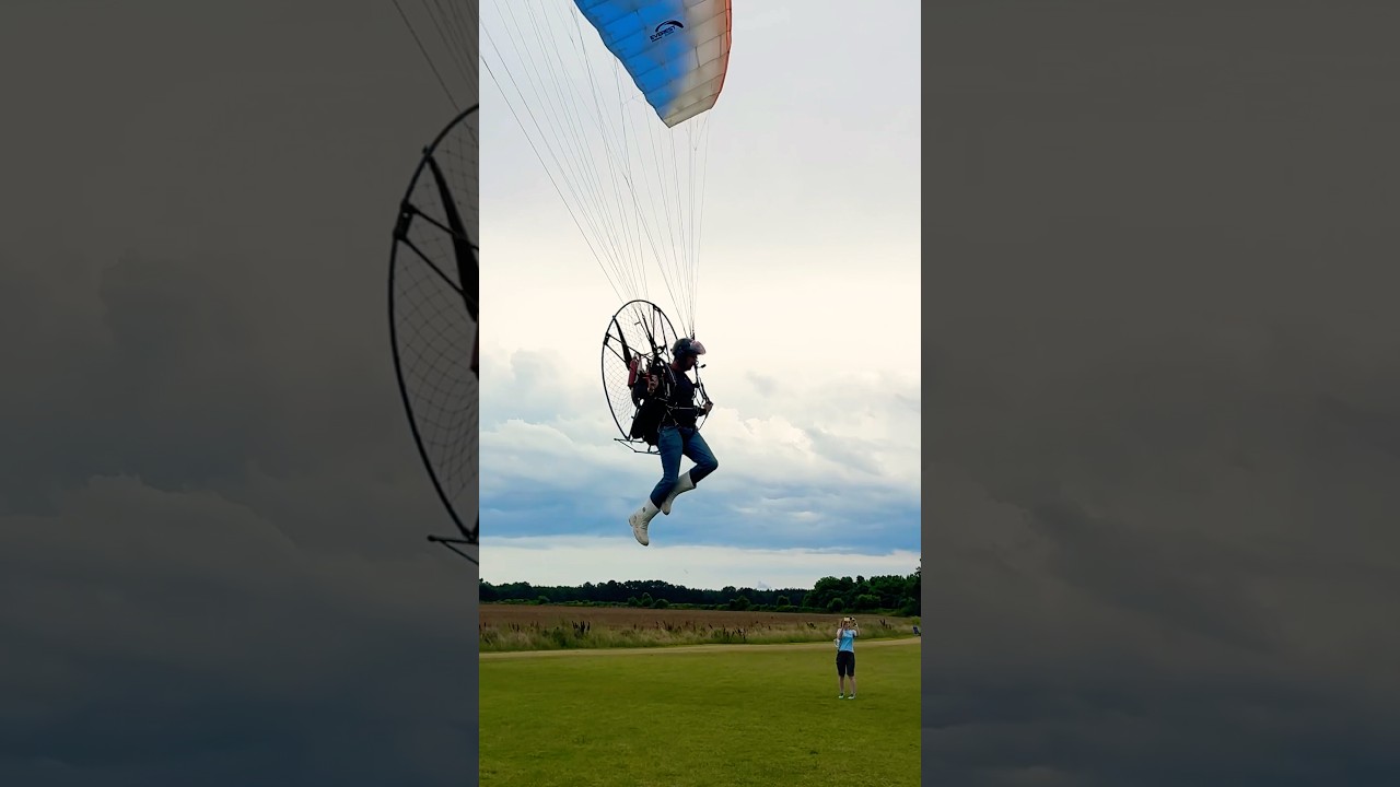 The new @airconception.paramotors R140Xtrem on the Dream frame #paramotororlando #paramotor #shorts