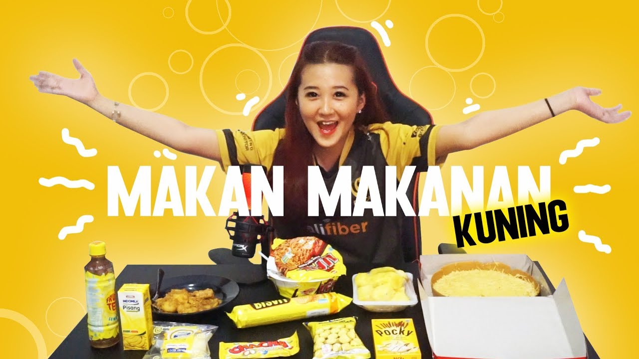 MUKBANG SERBA KUNING SAMPE 1JT - HABIS DALAM 30 MENIT !