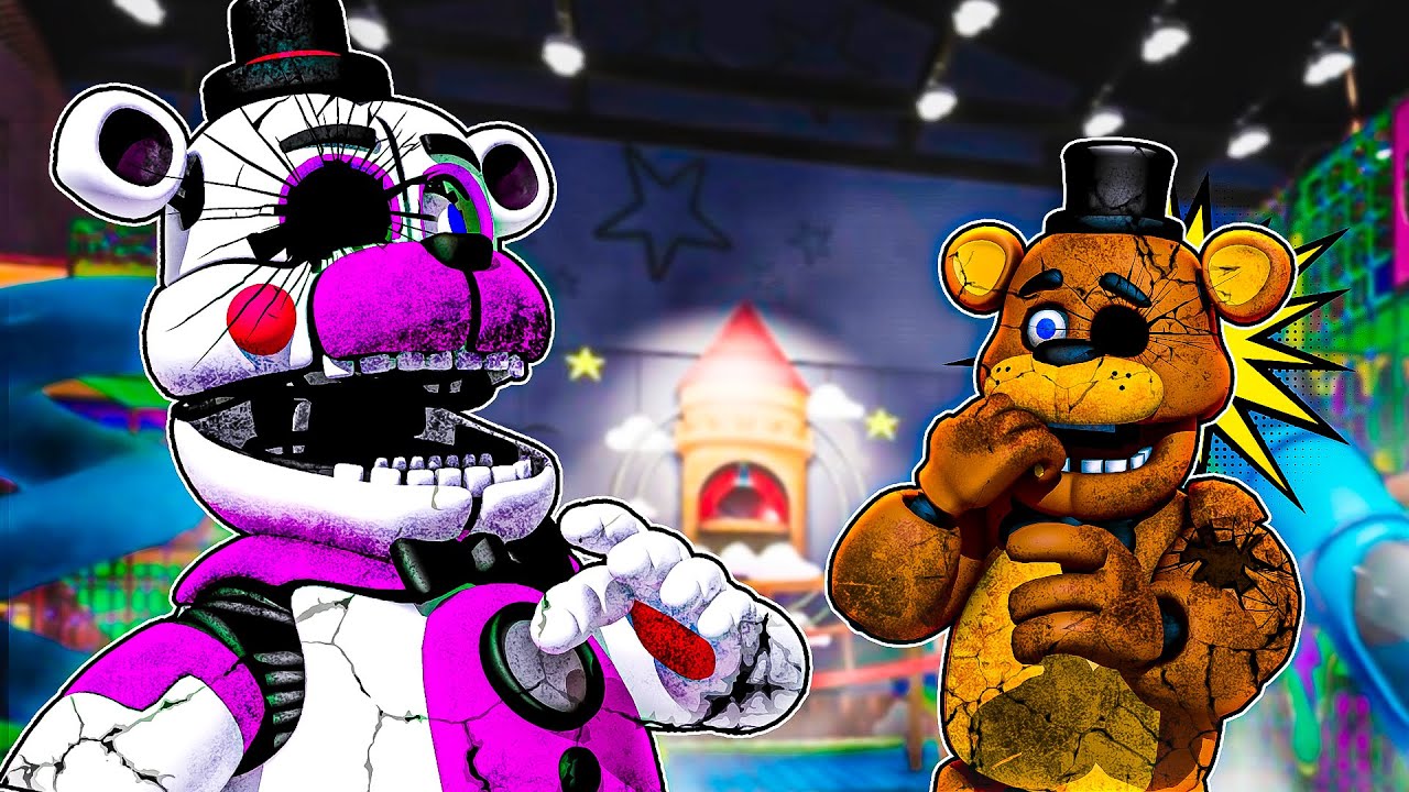 Becoming Shattered Freddy and Funtime Freddy?!