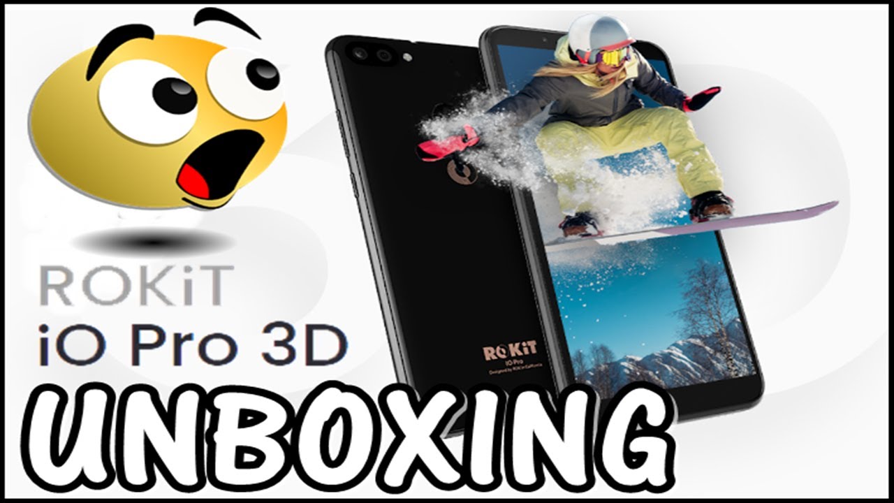 ROKIT IO PRO 3D en ESPAÑOL - UNBOXING y PRIMERAS IMPRESIONES