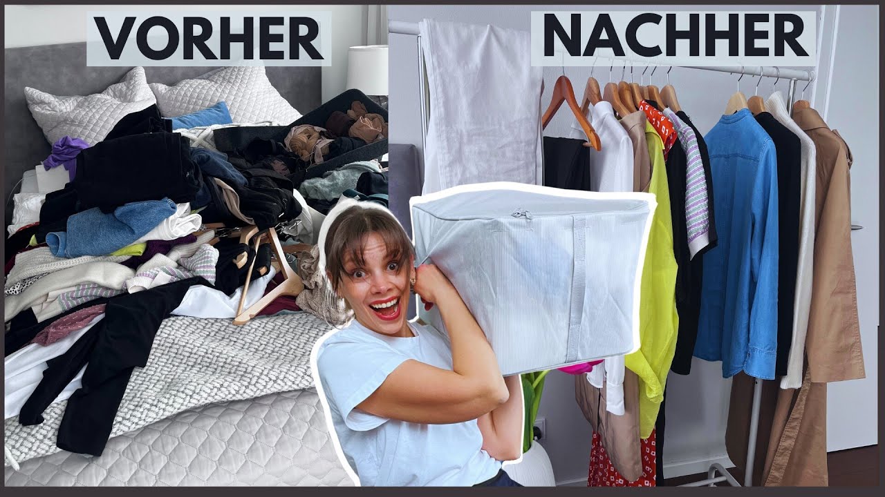 70% Kleidung WEG! || Mit Projekt 333 zur Capsule Wardrobe || Minimal Fashion