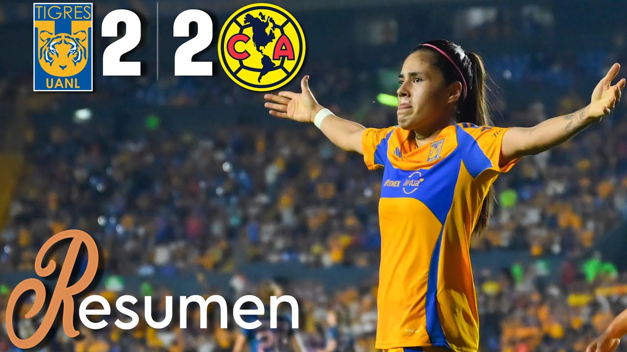 TIGRES 2-2 AMÉRICA Semifinal vuelta | Las AMAZONAS van por otro título