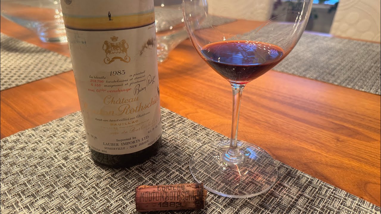 Chateau Mouton Rothschild 1983 Trophy Wine Review