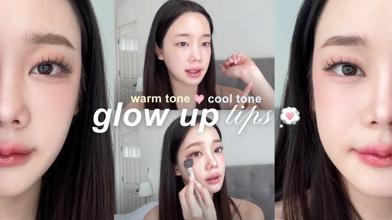 [SUB] WARM vs COOL TONE makeup tutorial💄| แต่งหน้าตาม undertone, วิธีเลือกสีคุชชั่น✨| BEAMSAREEDA