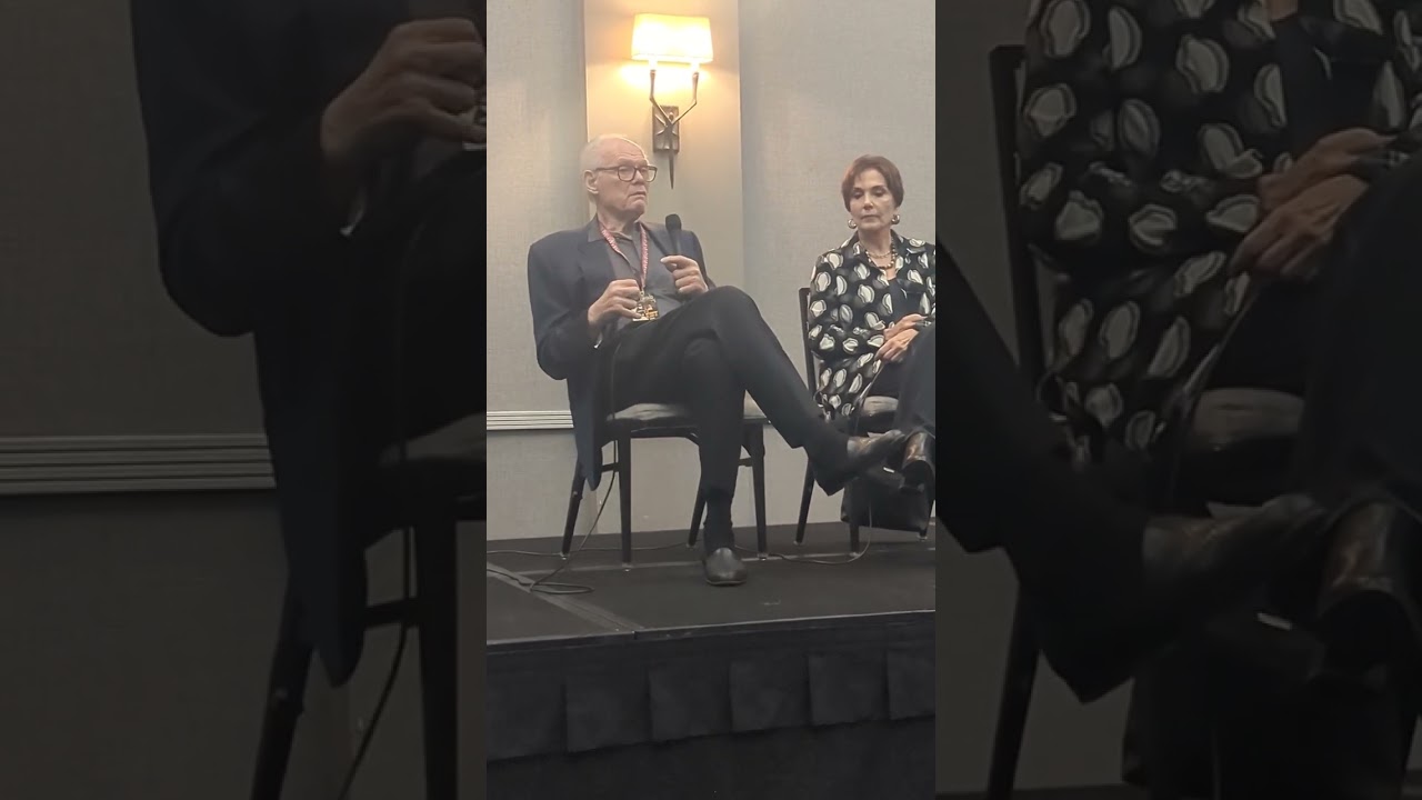 Fred Dryer and Stepfanie Kramer Hollywood Show panel 
