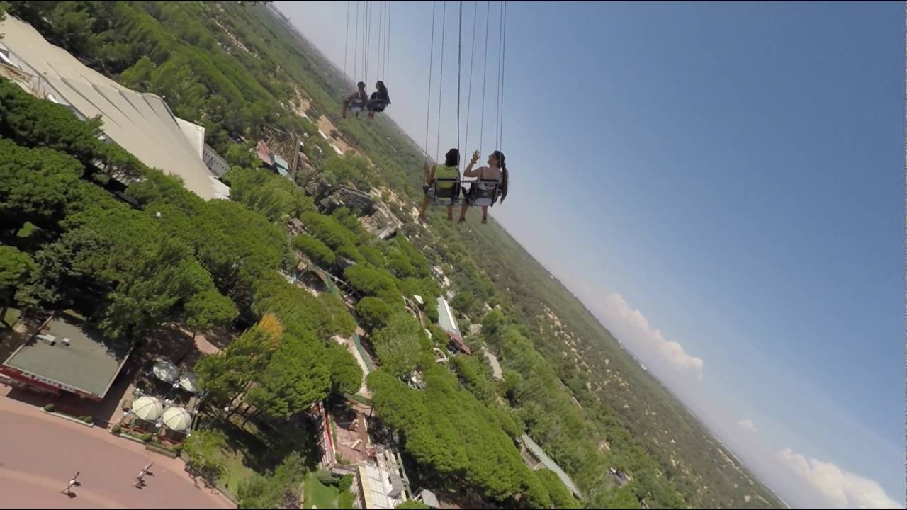 ⁶⁰fps Star Flyer OnRide POV at Parque de Atracciones de Madrid