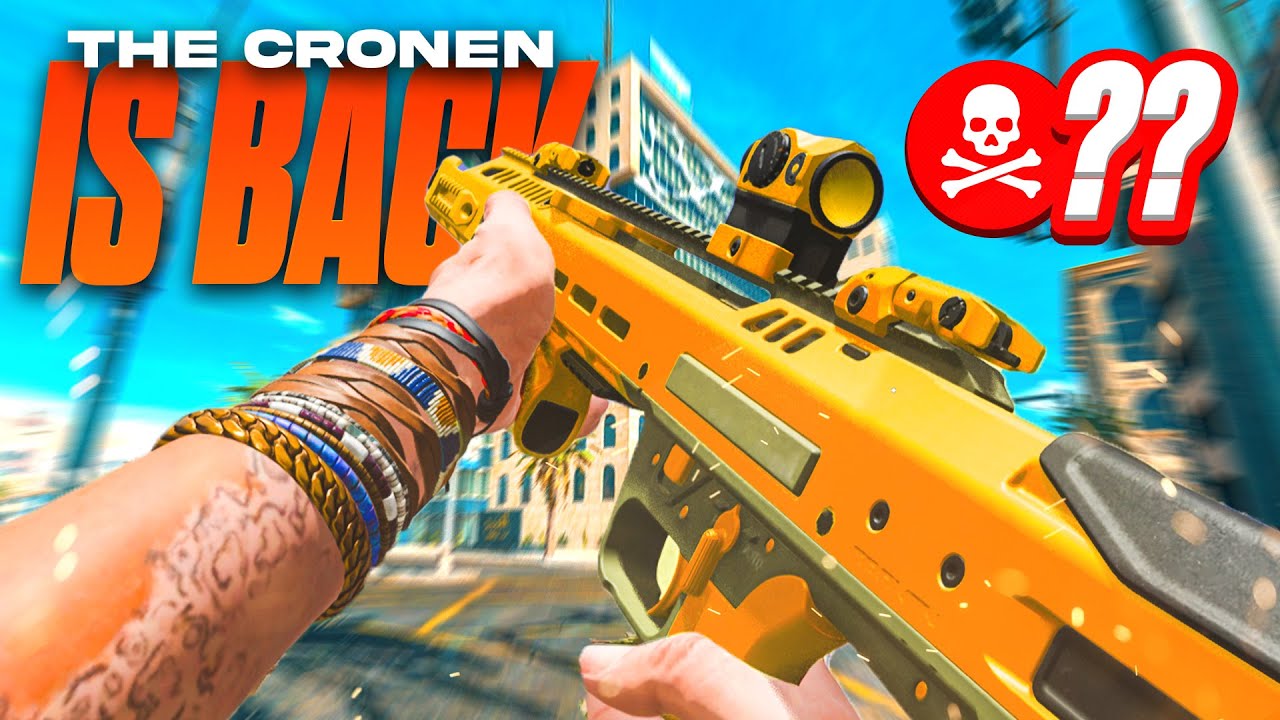THE CRONEN IS BACK AS THE TOP PRIMARY FOR RANKED WARZONE WITHOUT A DOUBT!!