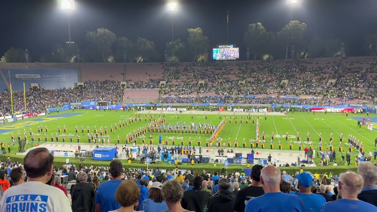 UCLA Bruin Marching Band 2024 | Pregame Show (vs. Oregon)