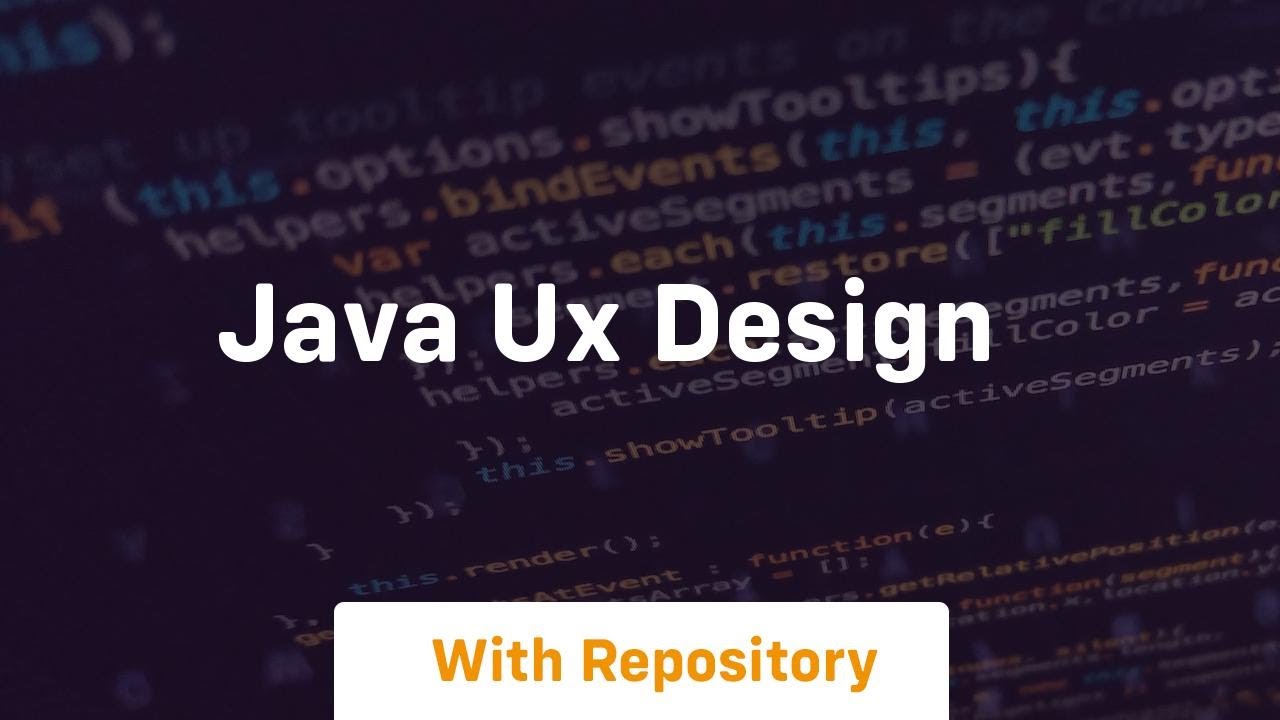java ux design
