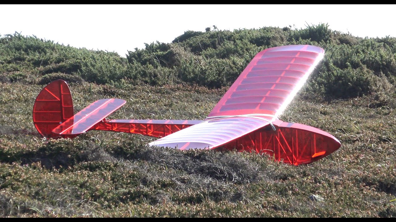 Another Ocean Breeze takes to the sky. Slightly enlarged version built and flown by a friend.