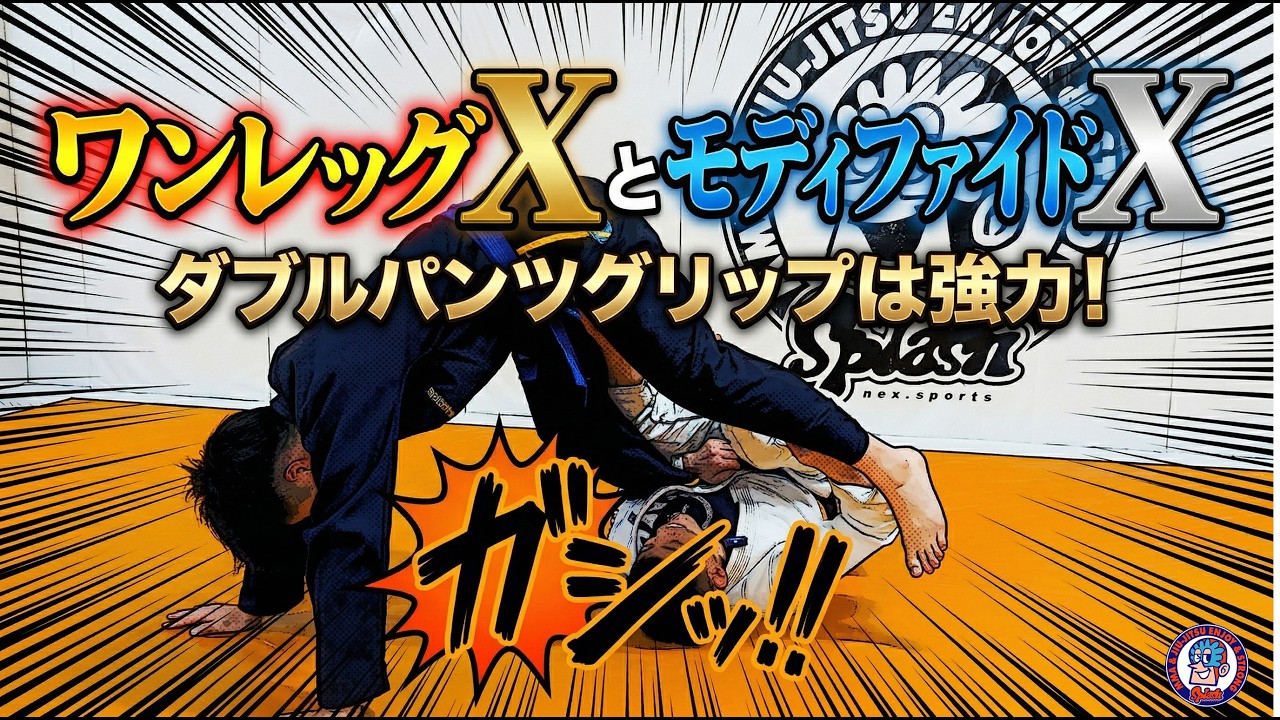 ワンレッグXとモディファイドX　ダブルパンツグリップ