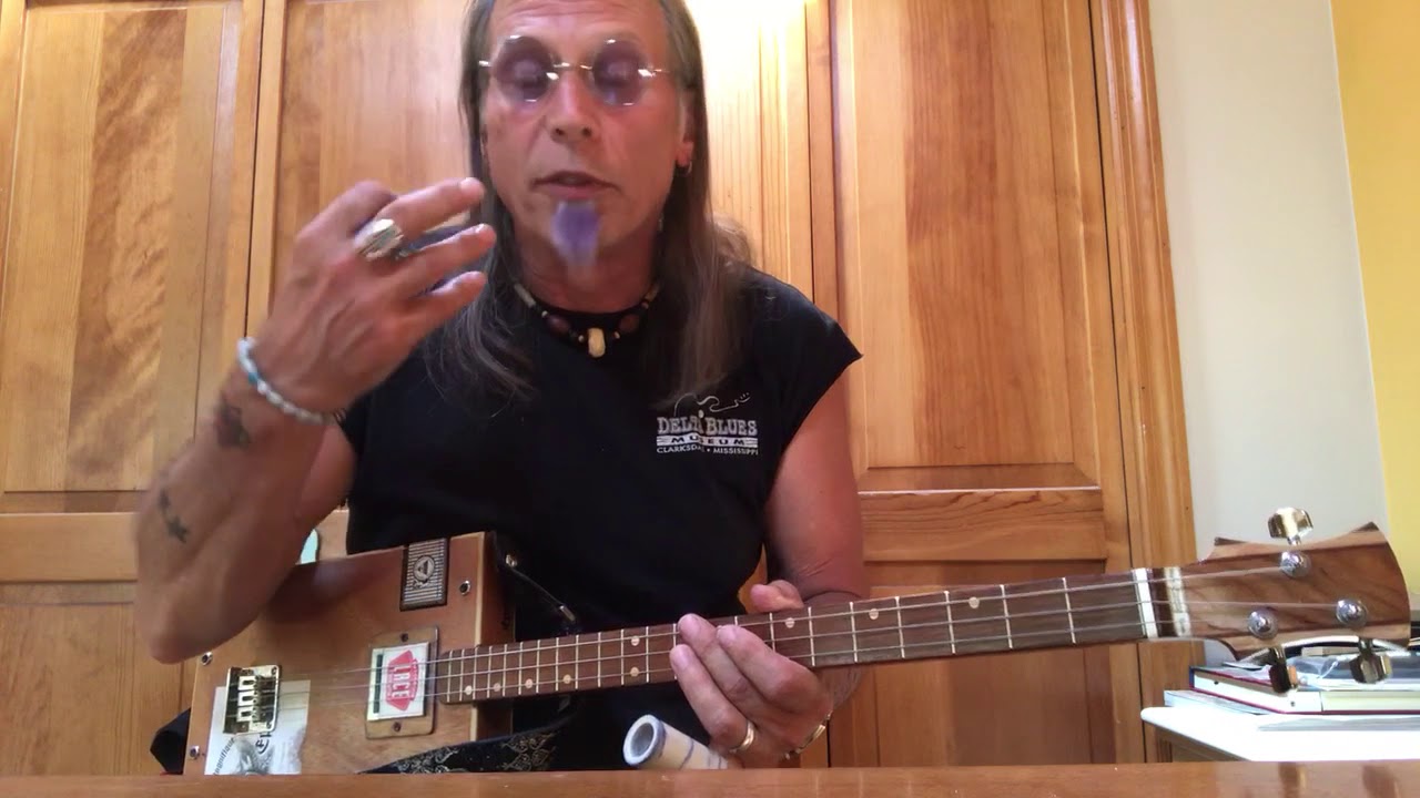 Preacher Blues Larkin Poe lesson for 3 string Cigar Box Guitars