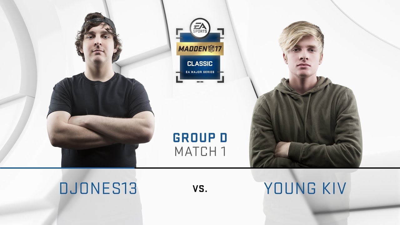 DJones vs. Young Kiv (Recap) | Day 2 Group D | Madden Classic 2016