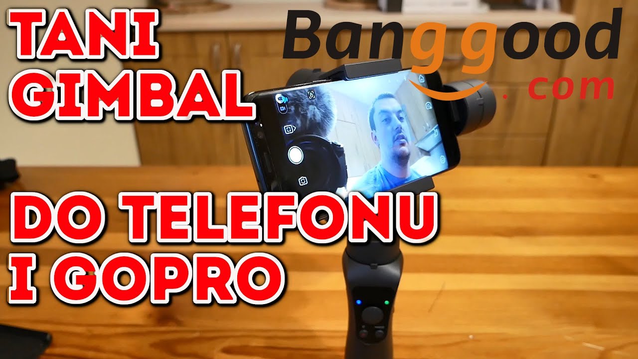 Tani Gimbal do Telefonu i Gopro od Banggood.com JCROBOT S5 Test i Opinia #Majster Amator odc.62