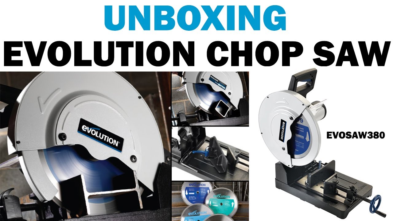 Evolution EVOSAW380 Chop Saw | Features & Overview | Unboxing 101