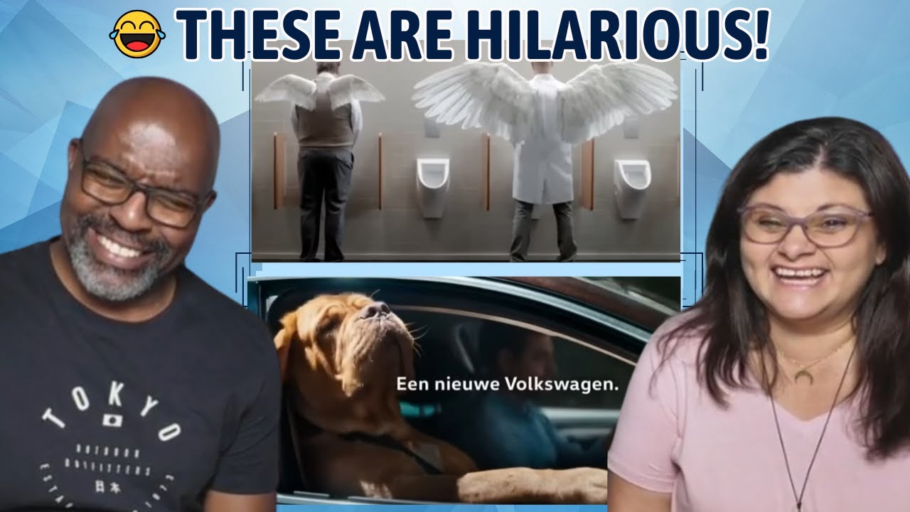 We React to the Funniest Volkswagen Commercials Ever!