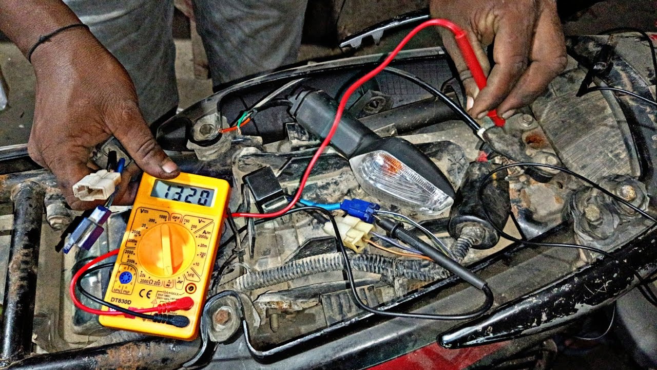 Bajaj discover 125 headlight problem headlight ke liye wiring kaise check Karen dekhiye