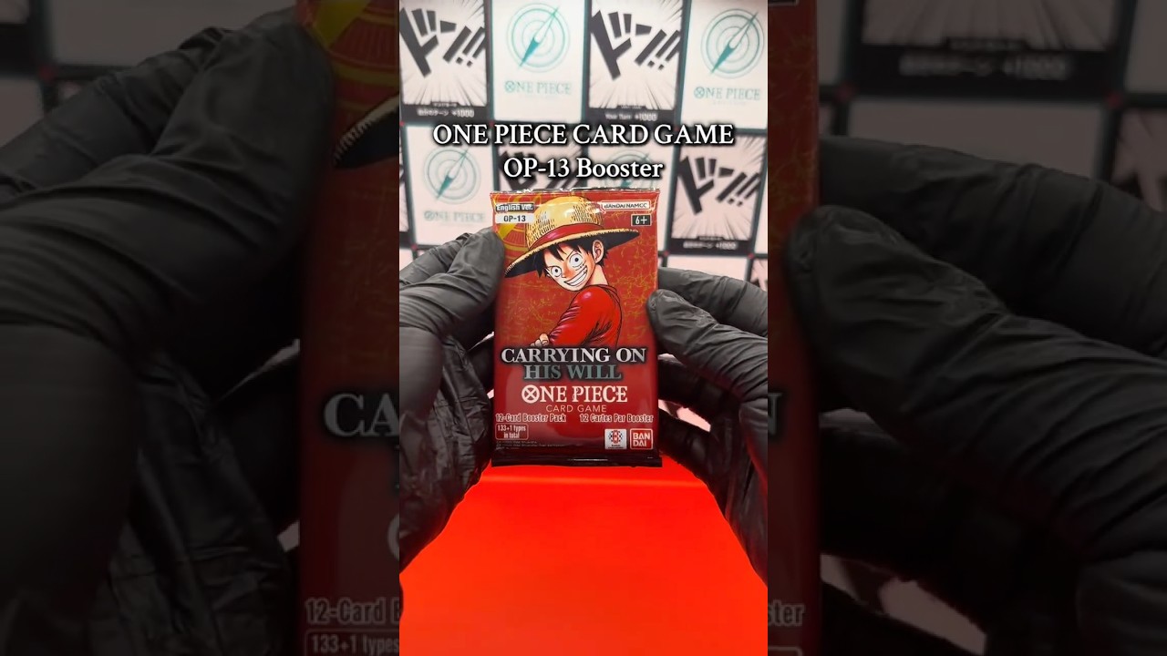ONE PIECE CARD GAME: OP-13 Booster 🫤 #onepiece #onepiecetcg #tcg #onepiececardgame #onepieceedit