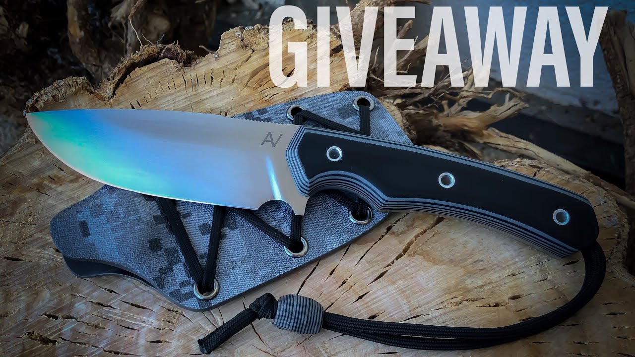 Knifemaking: camp knife (GIVEAWAY)