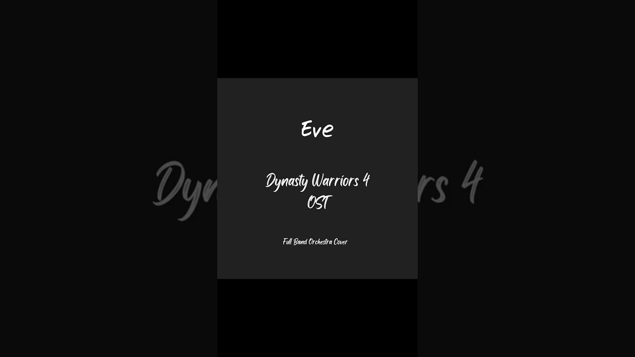 真・三國無双3 (Dynasty Warriors 4) OST - Eve（逃亡劇） Full Band Cover