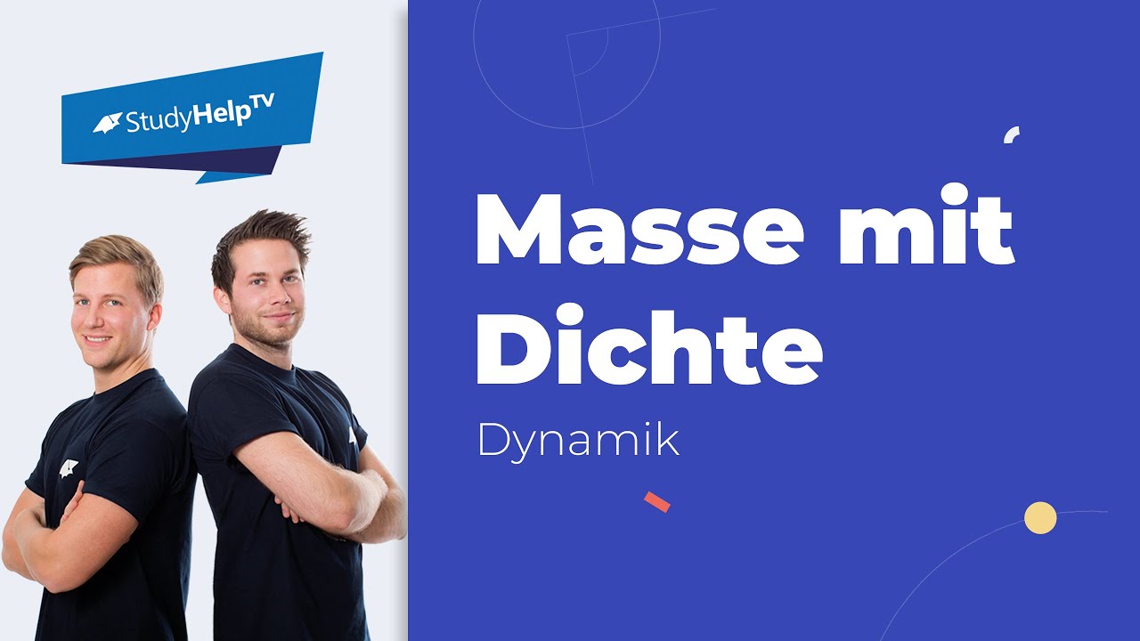 Masse eines Körpers mit der Dichte berechnen | StudyHelp
