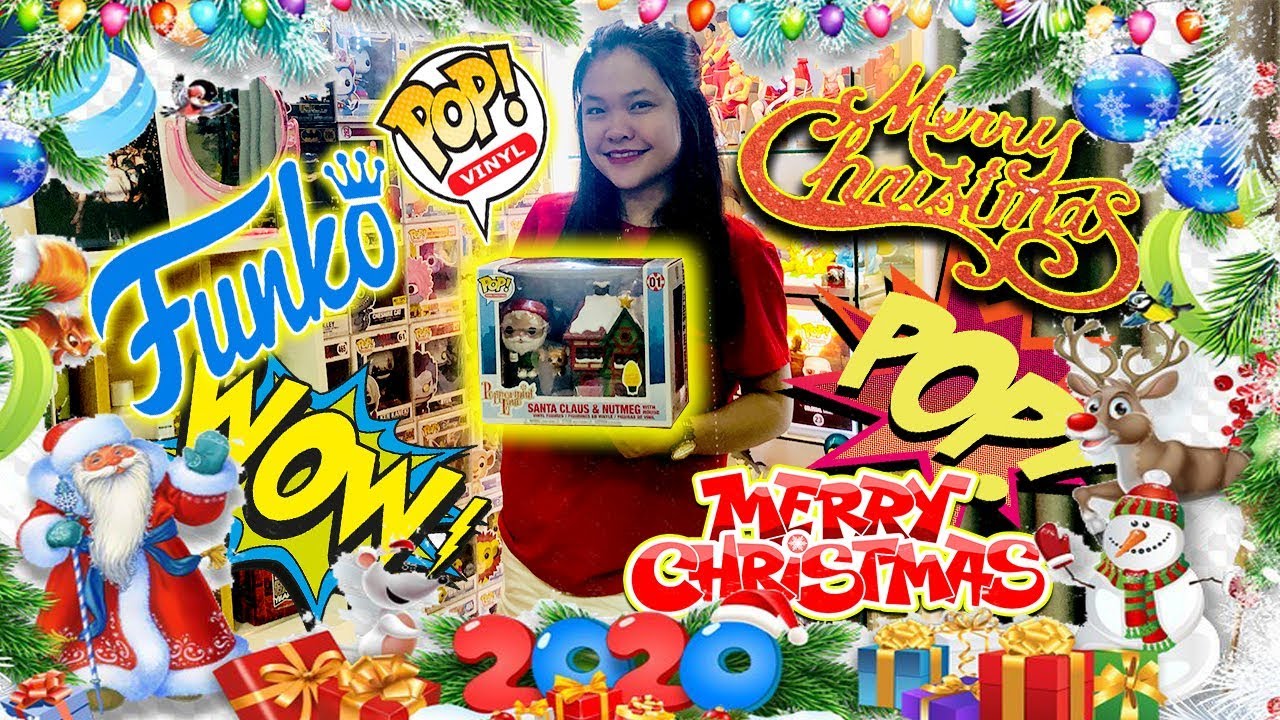 ĐẬP HỘP MÔ HÌNH FUNKO POP |POP TOWN CHRISTMAS| - PEPPERMINT LANE - SANTA CLAUS & NUTMEG WITH HOUSE