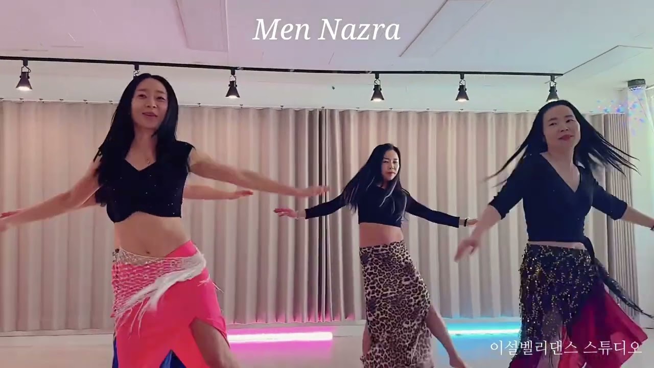 오전 벨리댄스 월목반/이설벨리댄스/Men Nazra/부천벨리댄스