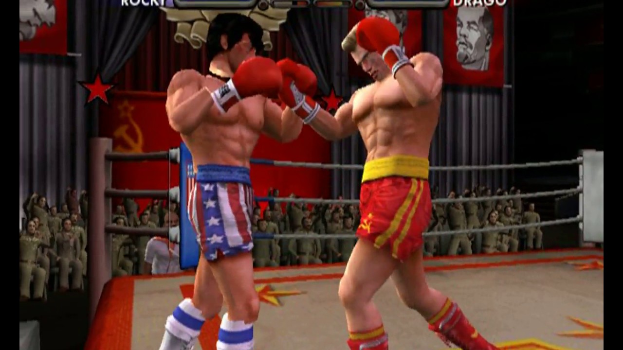 Rocky legends (PS2) Rocky Balboa против Ivan Drago (Карьера Rocky Balboa)
