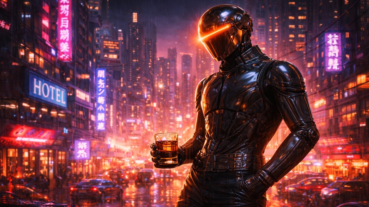 Robot Disco Club – Neon Rain  Organic Groove, Chill Disco, Night Drive Mix
