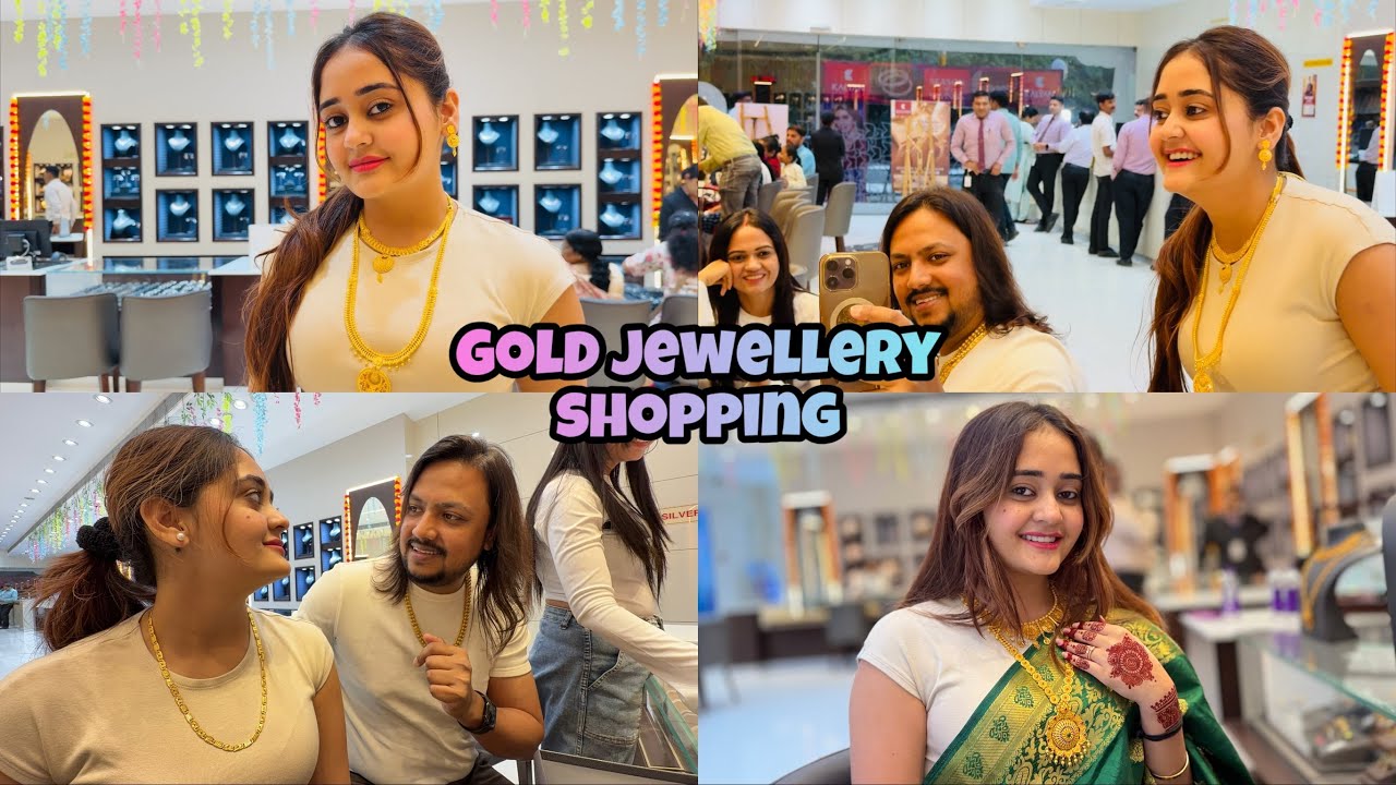 OMG😡 Shaadi ki Gold Jewellery abhi se Pasand ki Mummy ne 🤷🏻&zwj;♀️ Bindass Kavya Gold Jewellery Shopping