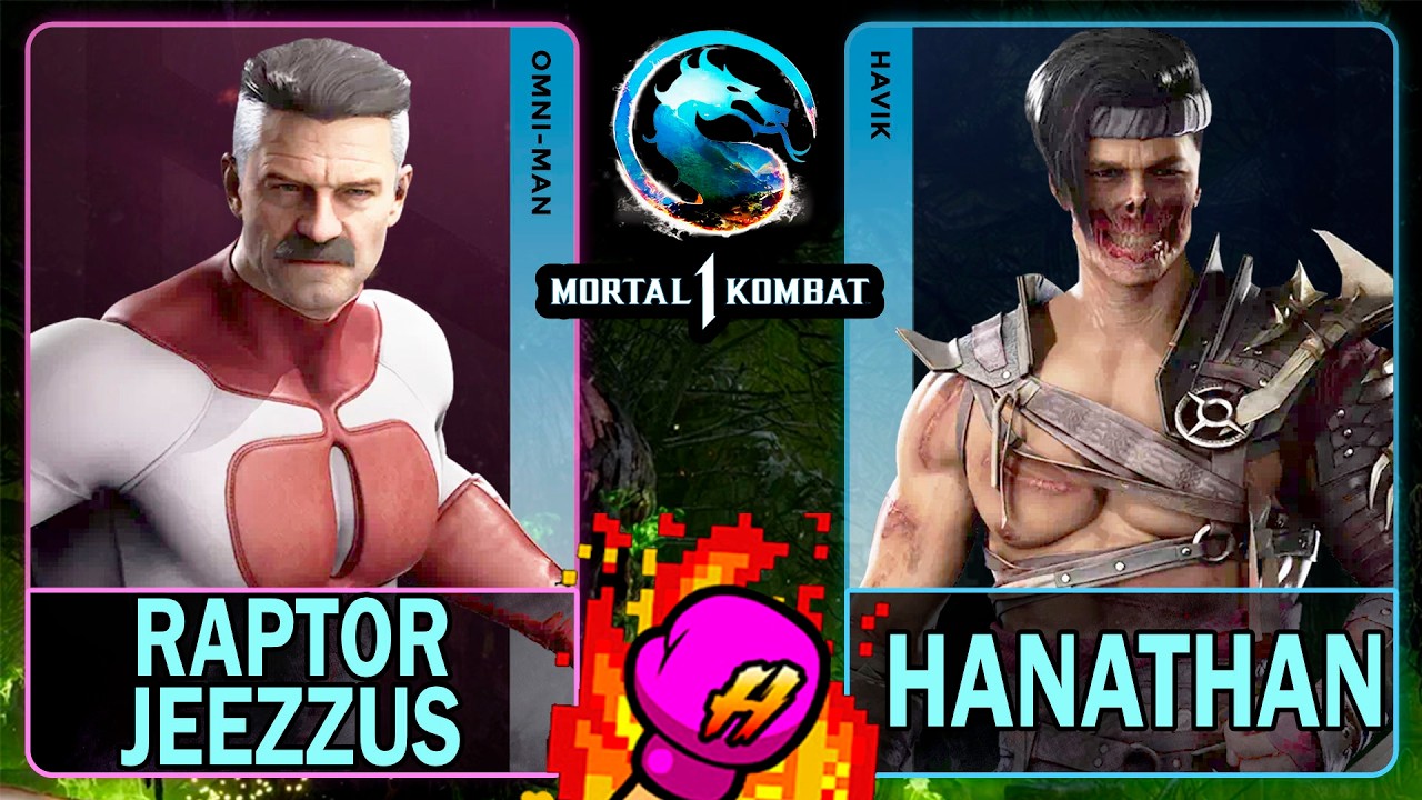 MK1 Raptor Jeezzus (OMNI-MAN) VS Hanathan (HAVIK)🥊Mortal Kombat 1🥊4K 60ᶠᵖˢ