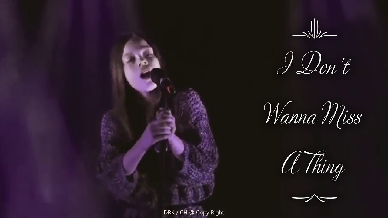 Courtney Hadwin performs I Don't Wanna Miss A Thing Aerosmith