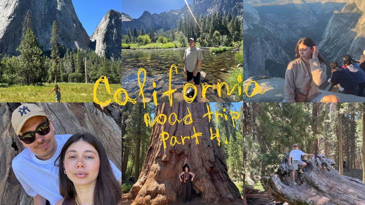 VLOG | CALIFORNIA ROAD TRIP. PART 4. Yosemite National Park and Sequoia National Park