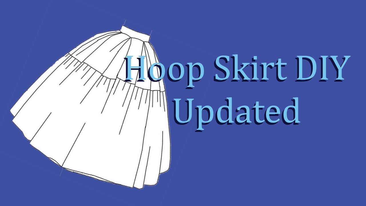 Full Circle Hoop Skirt DIY