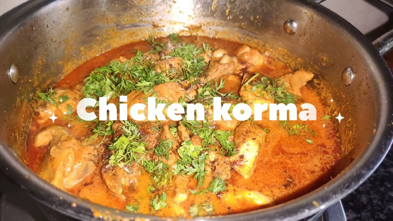 Chicken korma recipe| Creamy and yummy✨|follow AMMI KA KITCHEN for more recipes