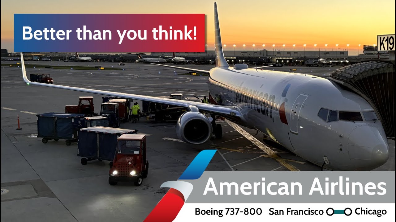 TRIP REPORT | Is American Airlines bad? San Francisco to Chicago on the Boeing 737-800 in Economy