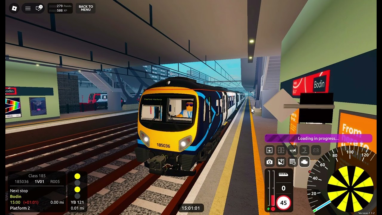Roblox | SCR | Class 185 | Stepford Connect | Airport Central ➝ Stepford Victoria | Full Journey