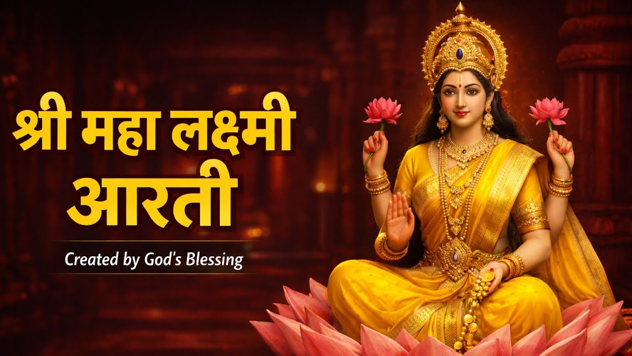 शुक्रवार सुबह की श्री महा लक्ष्मी आरती 🙏 | Laxmi Mata Aarti | Om Jai Laxmi Mata | God’s Blessing