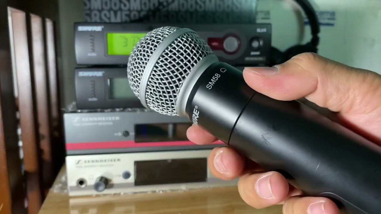 Shure SLX4 # Cách cài đặt Shure SLX # Setup shure SLX with handheld microphone