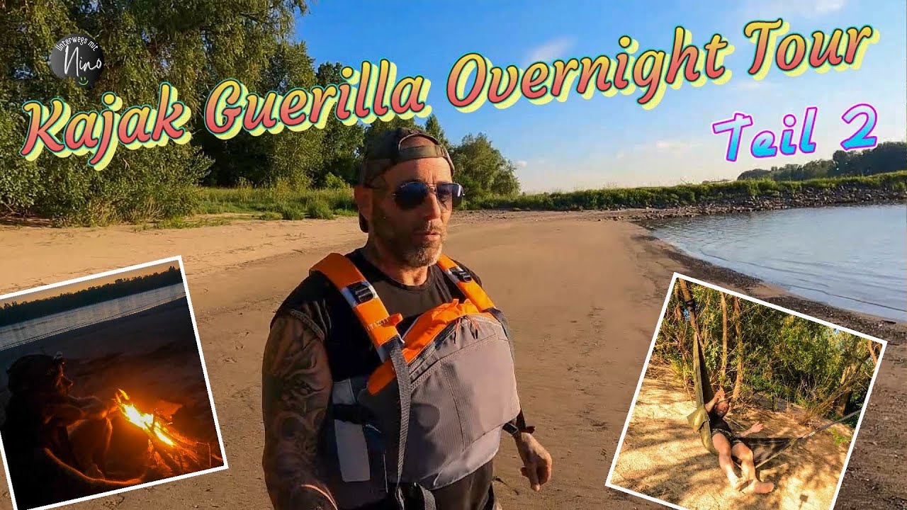 Kajak Guerilla Overnight Tour Teil 2 / Köln / Leverkusen / Neuss / Düsseldorf