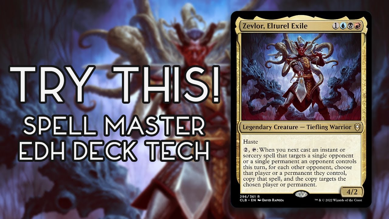 Try This! Zevlor, Elturel Exile Commander Deck Tech | Spell Value Train EDH Deck!