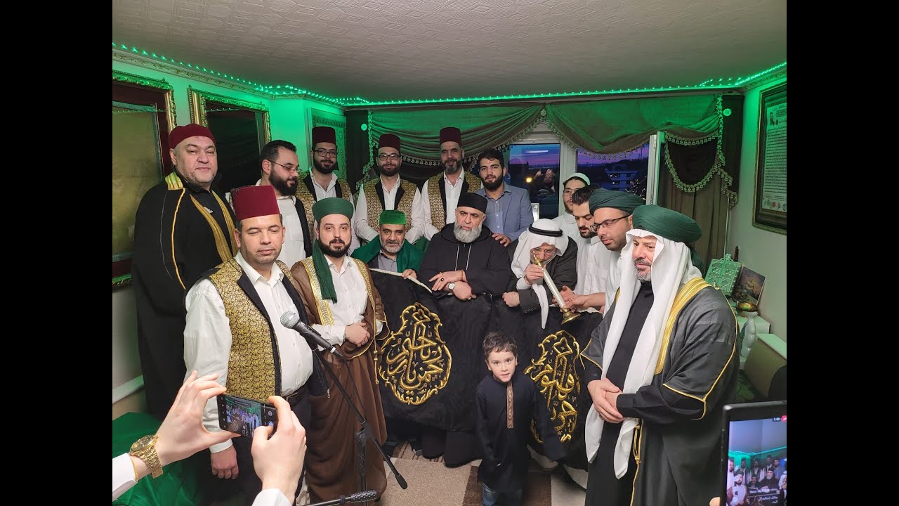 الشيخ عبد الرحمن الكردي - الزاوية السعدية الجباوية في ألمانيا 2023