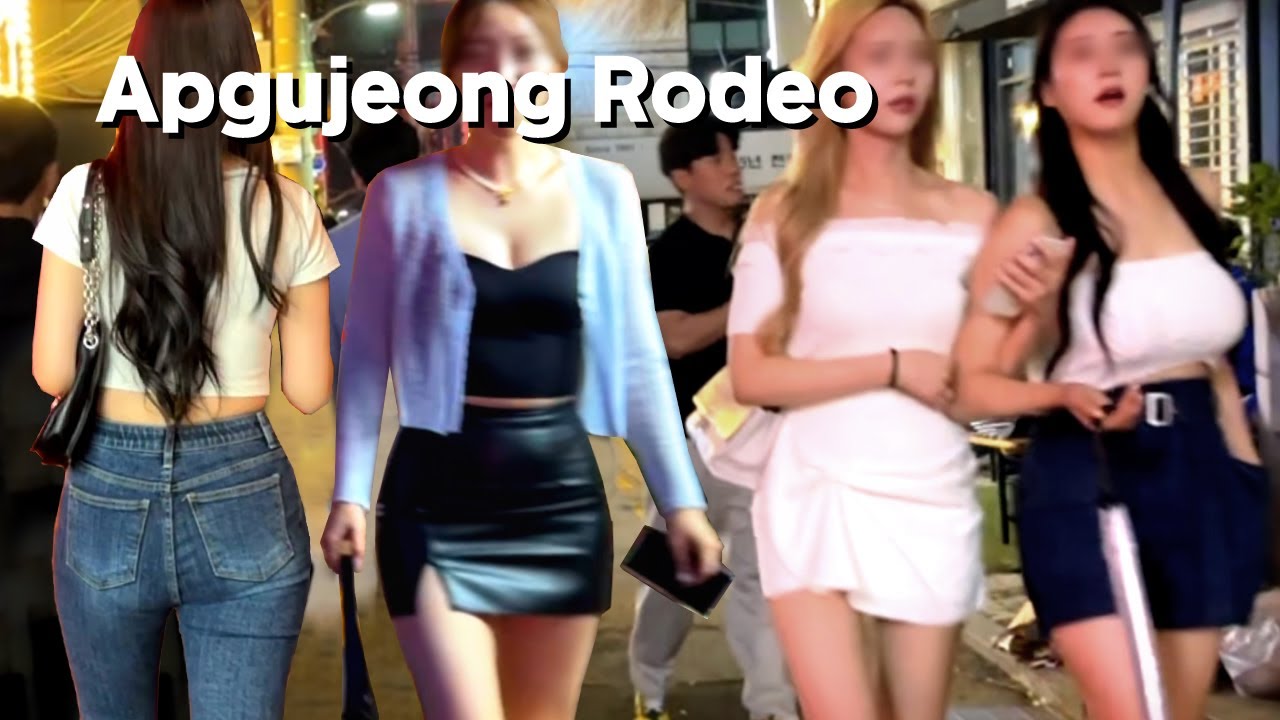 [4K]🔥🔥핫피플 넘버원 압구정 불토 클럽거리 /압구정로데오🔥🔥/Apgujeong#SEOUL/KOREA/City Stroll