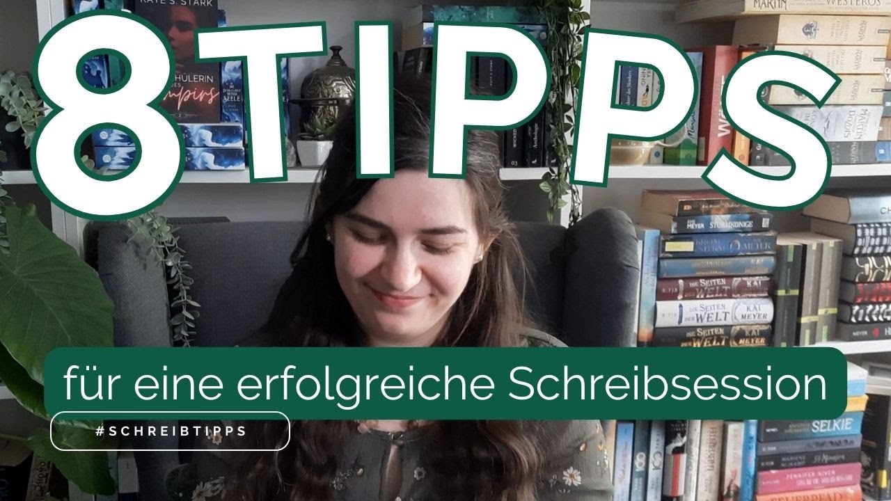 8 Schreibtipps f&uuml;r eine erfolgreiche Schreibsession 📅📚💻