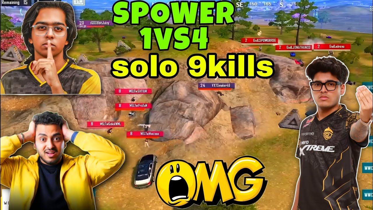 😱Aman Shocked by Spower Solo 9 Kills 😡Admino vs Joker Aggressive WWCDJonatha....
