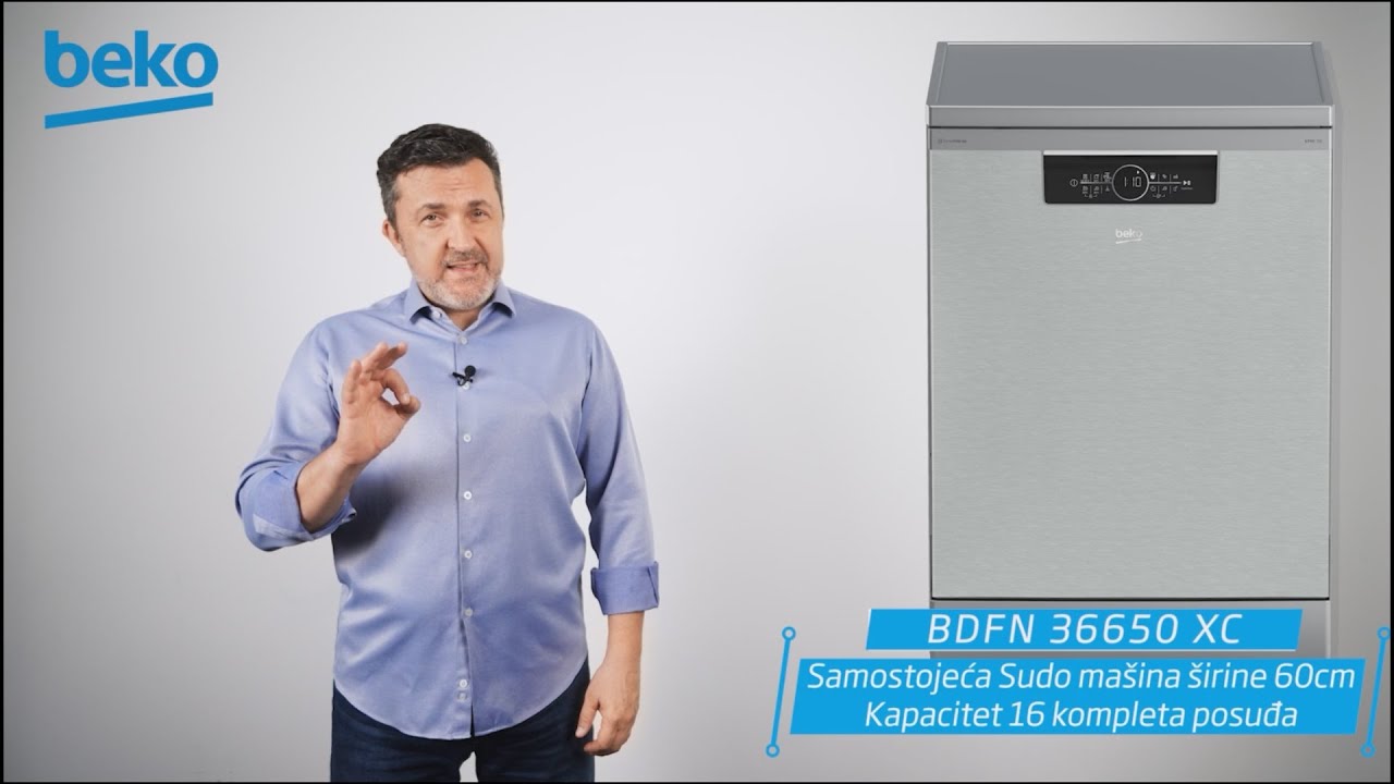 Beko BDFN 36650 XC Mašina za pranje sudova
