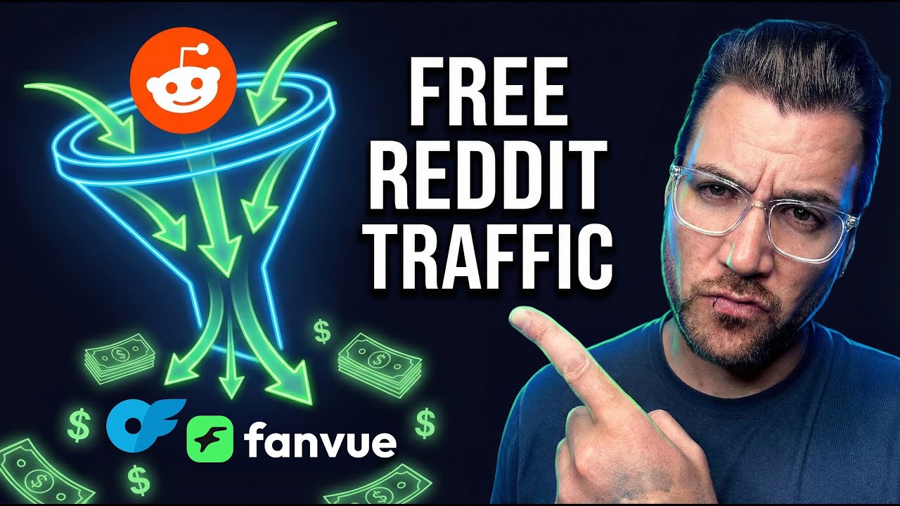 How I Funnel Reddit Traffic to Fanvue with a HIGH CONVERSION rate (AI OFM)