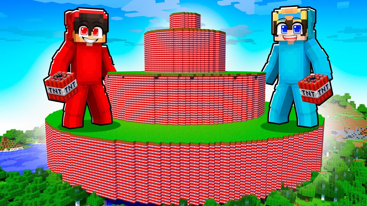 Breaking Minecraft with the BIGGEST TNT EXPLOSION