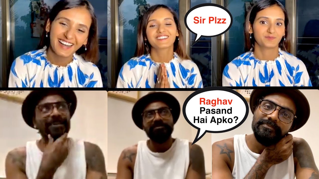Shakti Mohan And Sir Remo D'souza MAKING Fun Together In LIVE | Talking About Raghav And Shakti 😉😉